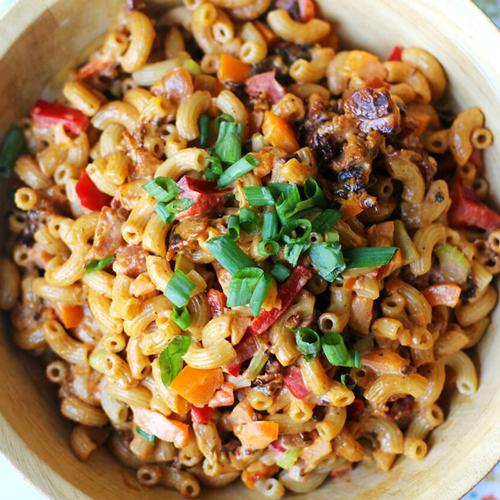 Honey BBQ Pasta Salad
