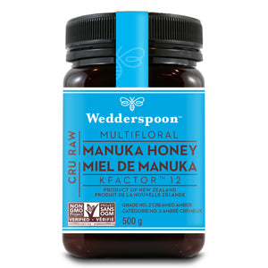 Raw Multifloral Manuka Honey KFactor 12, 500g/17.6oz