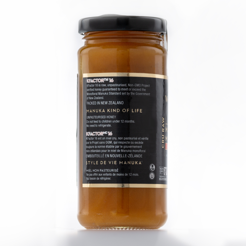 Wedderspoon - Miel de Manuka cru - Kfactor 16 325g