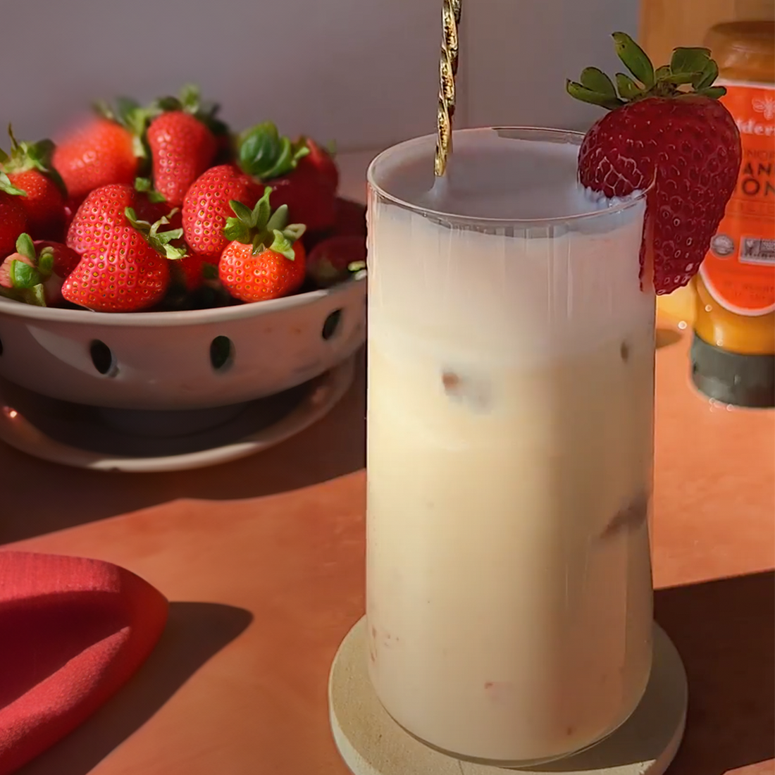 Valentine’s Iced Latte