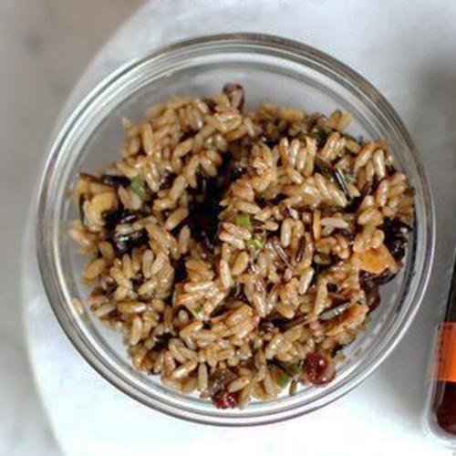 Wild Rice Salad with Manuka Honey Dressing