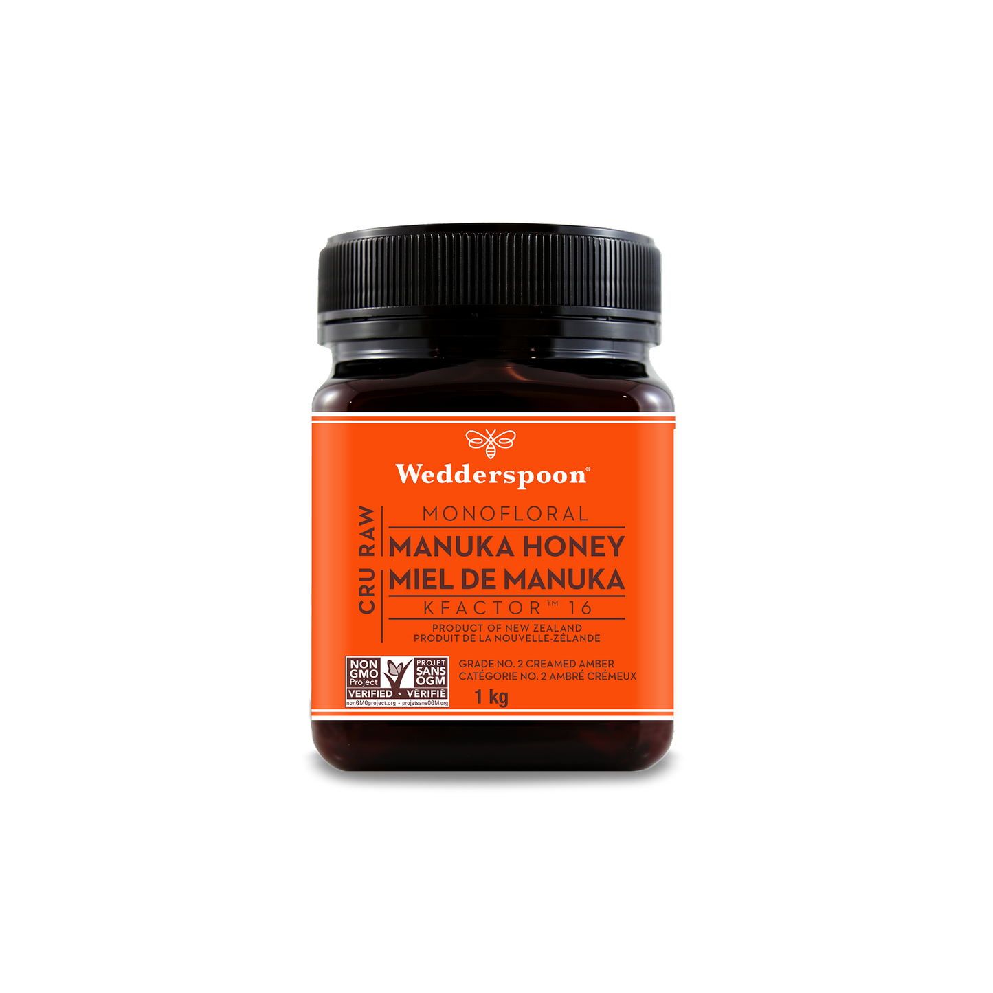 Miel de Manuka Monofloral Brut KFactor 16, 1kg