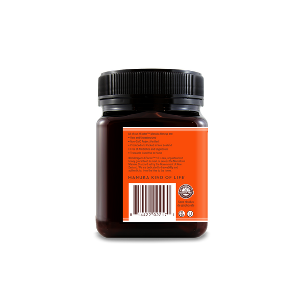 Raw Monofloral Manuka Honey KFactor 16,  1kg