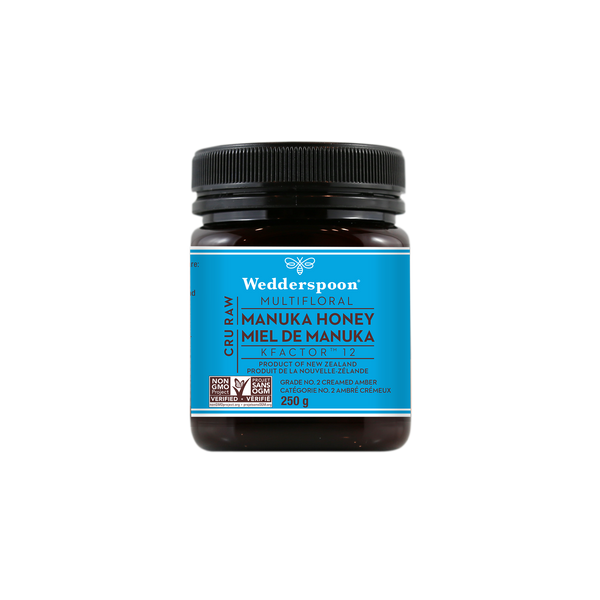 Raw Multifloral Manuka Honey KFactor 12, 250g/8.8oz