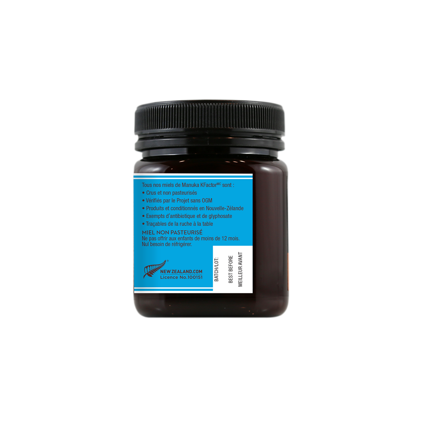 Miel de Manuka Brut Toutes Fleurs KFactor 12, 250g/8.8oz