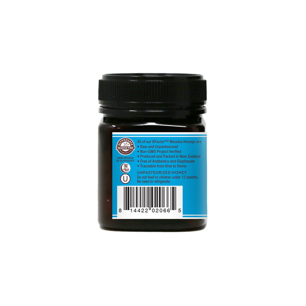 Raw Multifloral Manuka Honey KFactor 12, 250g/8.8oz