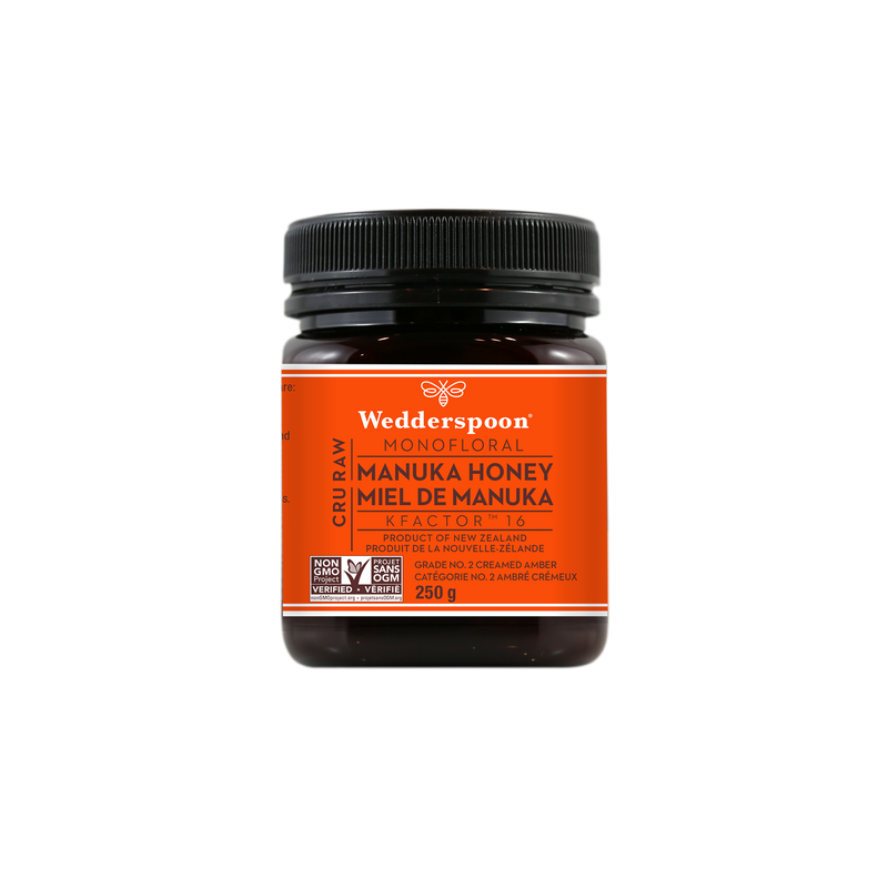 Raw Monofloral Manuka Honey KFactor 16, 250g/8.8oz