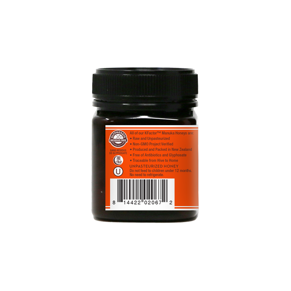 Miel de Manuka Monofloral Brut KFactor 16, 250g/8.8oz