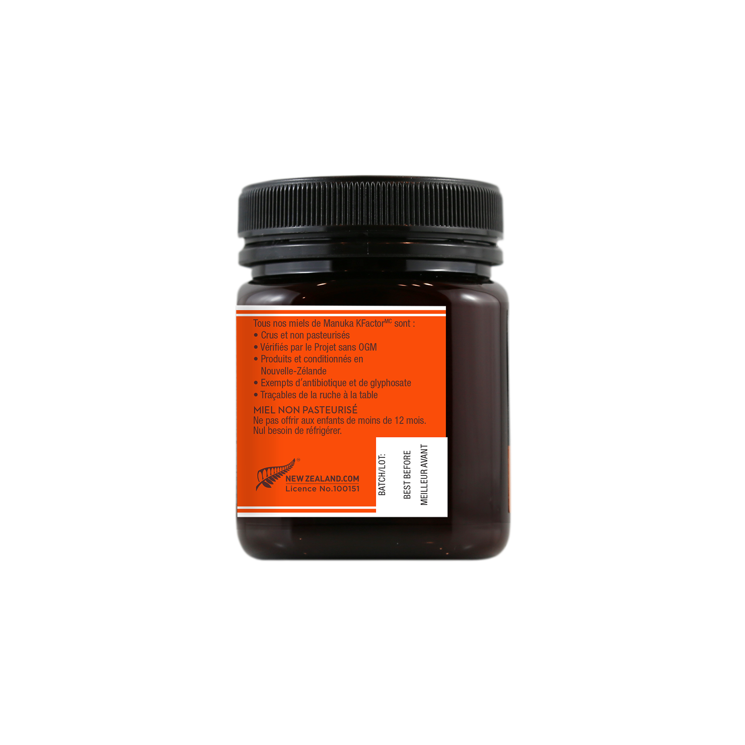 Raw Monofloral Manuka Honey KFactor 16, 250g/8.8oz