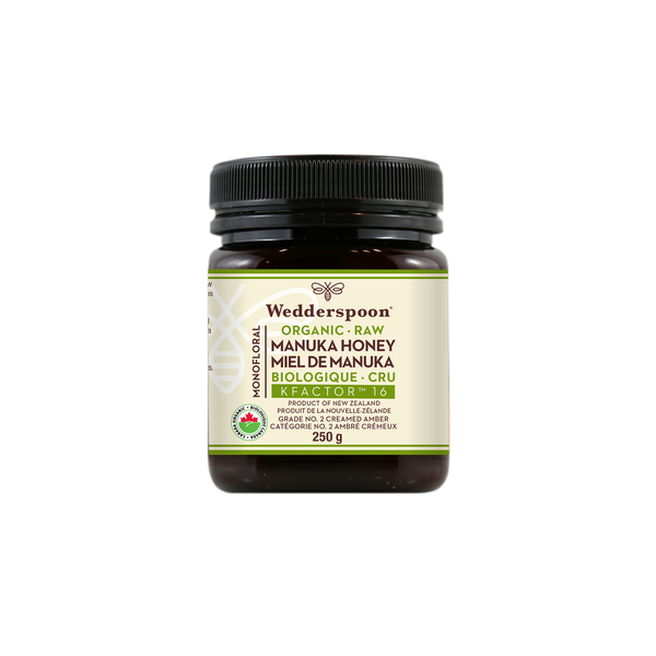 Organic Raw Monofloral Manuka Honey, 250g/8.8oz