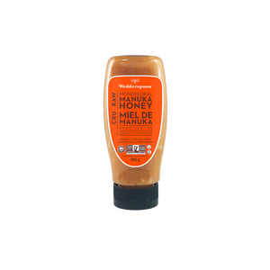 Raw Monofloral Manuka Honey KFactor 16, 340g Squeeze Bottle