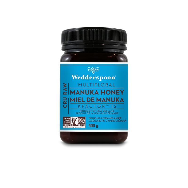 Raw Multifloral Manuka Honey KFactor 12, 500g/17.6oz