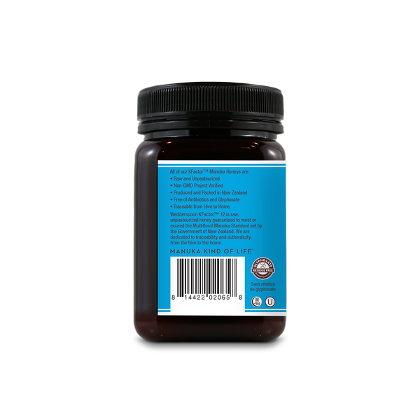 Raw Multifloral Manuka Honey KFactor 12, 500g/17.6oz