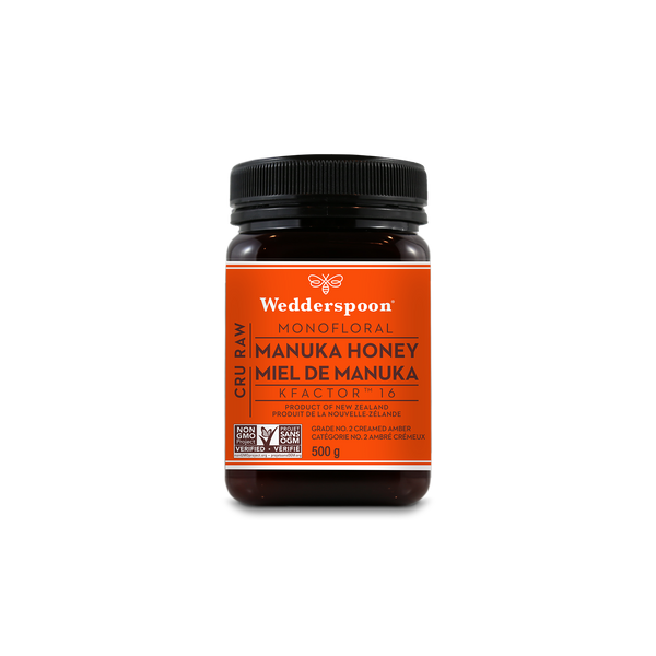 Raw Monofloral Manuka Honey KFactor 16, 500g/17.6oz