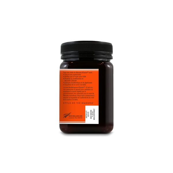 Raw Monofloral Manuka Honey KFactor 16, 500g/17.6oz