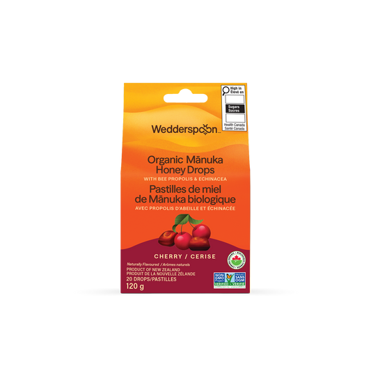 Pastilles de miel de Manuka Bio - Cerise
