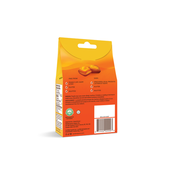 Organic Manuka Honey Drops - Lemon