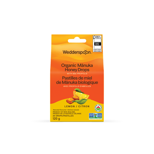 Pastilles de miel de Manuka Bio - Citron
