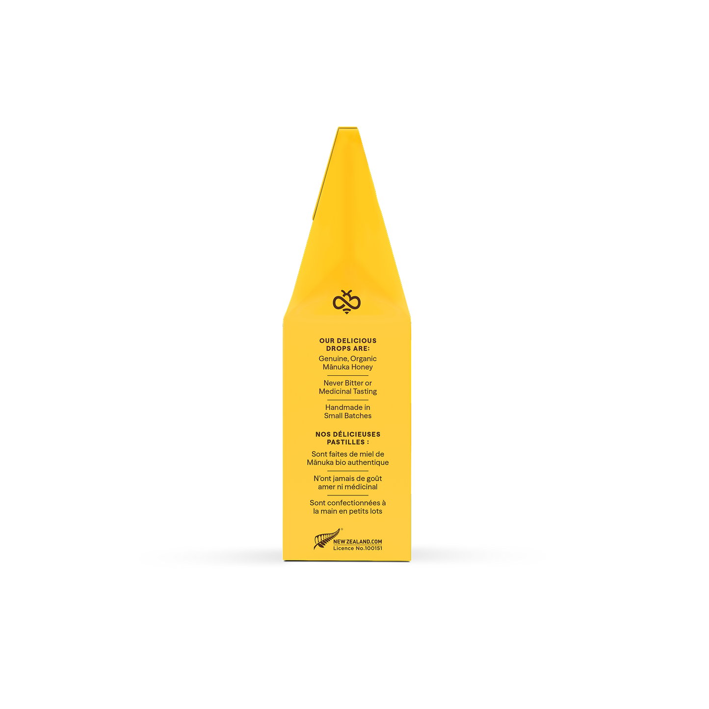 Organic Manuka Honey Drops - Lemon