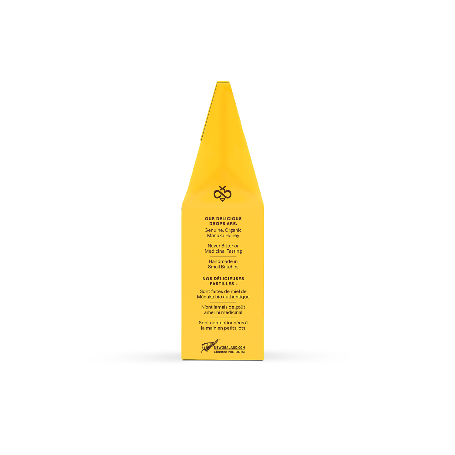 Organic Manuka Honey Drops - Lemon