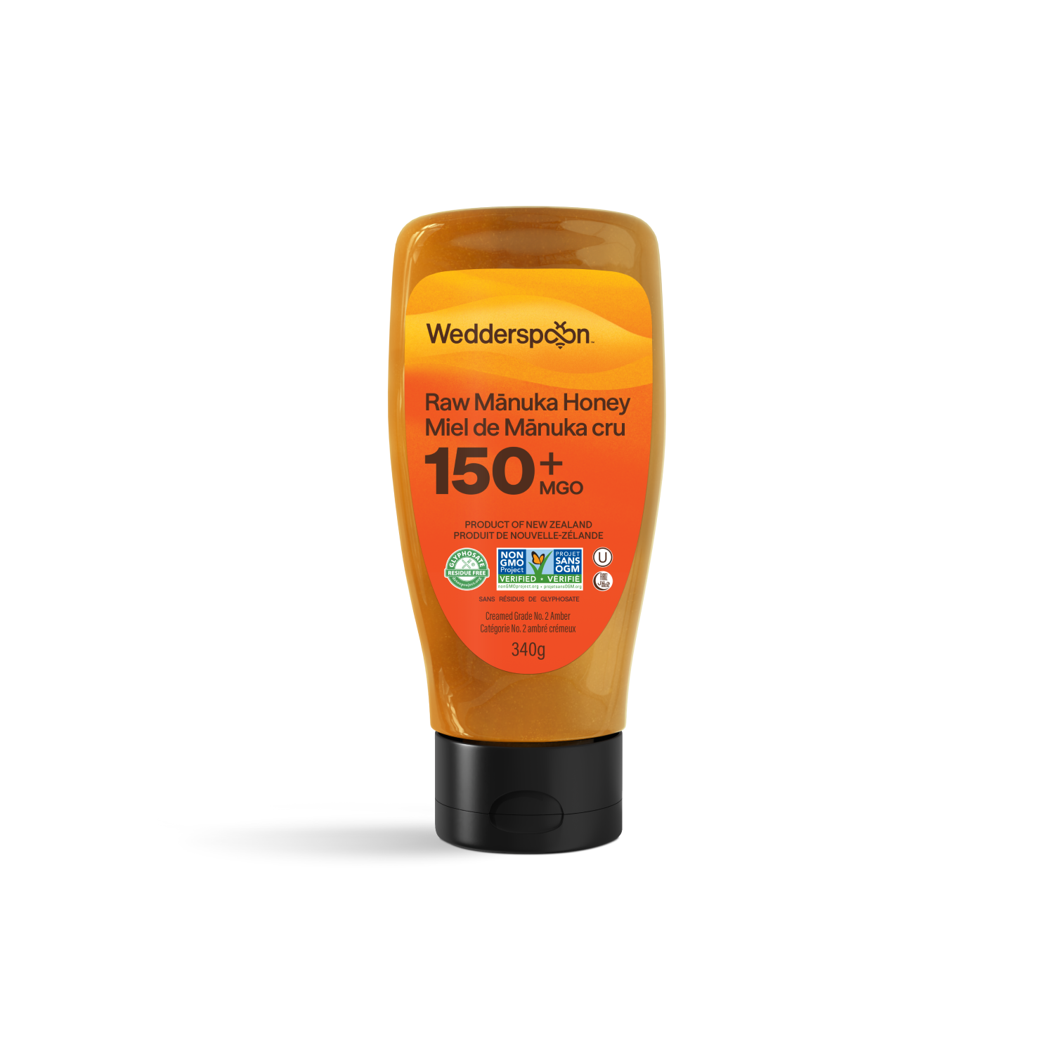 Miel de Manuka Monofloral Brut KFactor 16, Flacon Souple 340g