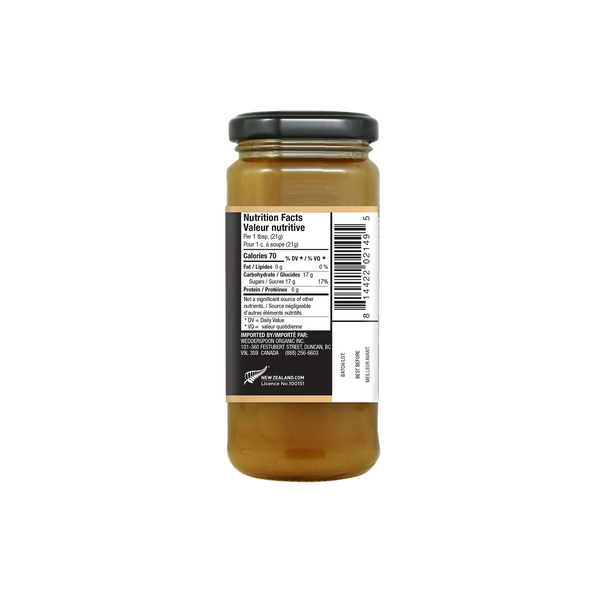 Raw Monofloral Manuka Honey KFactor 16, 325g/11.5oz