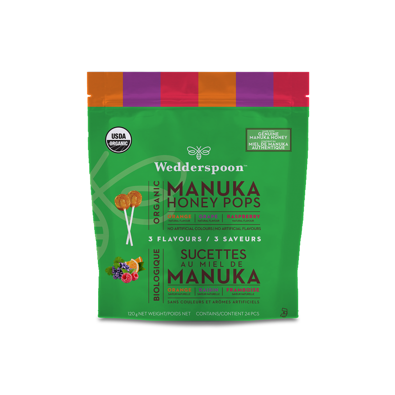 Organic Manuka Honey Pops - Variety