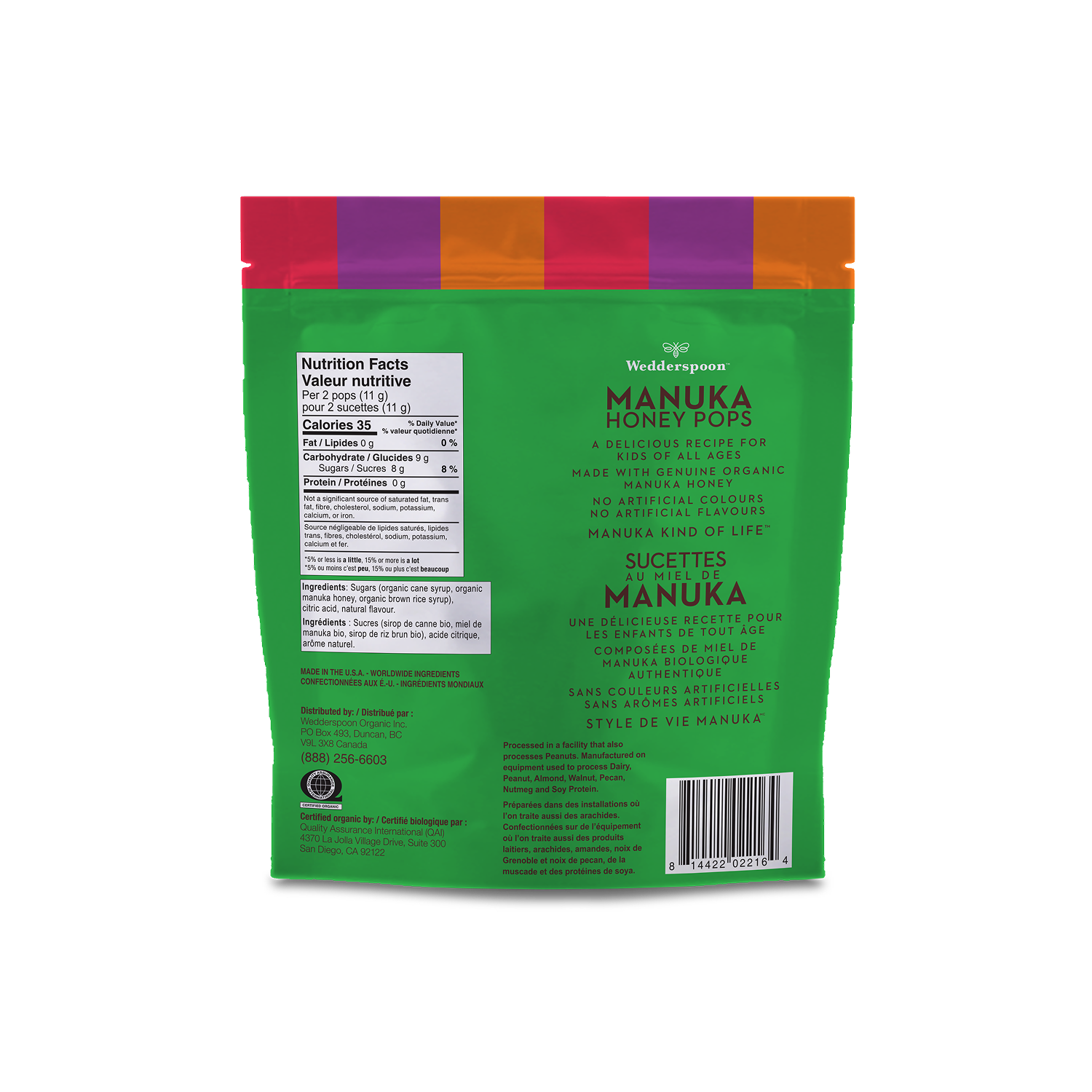 Organic Manuka Honey Pops - Variety