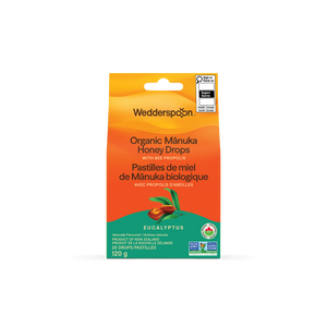Organic Manuka Honey Drops - Eucalyptus
