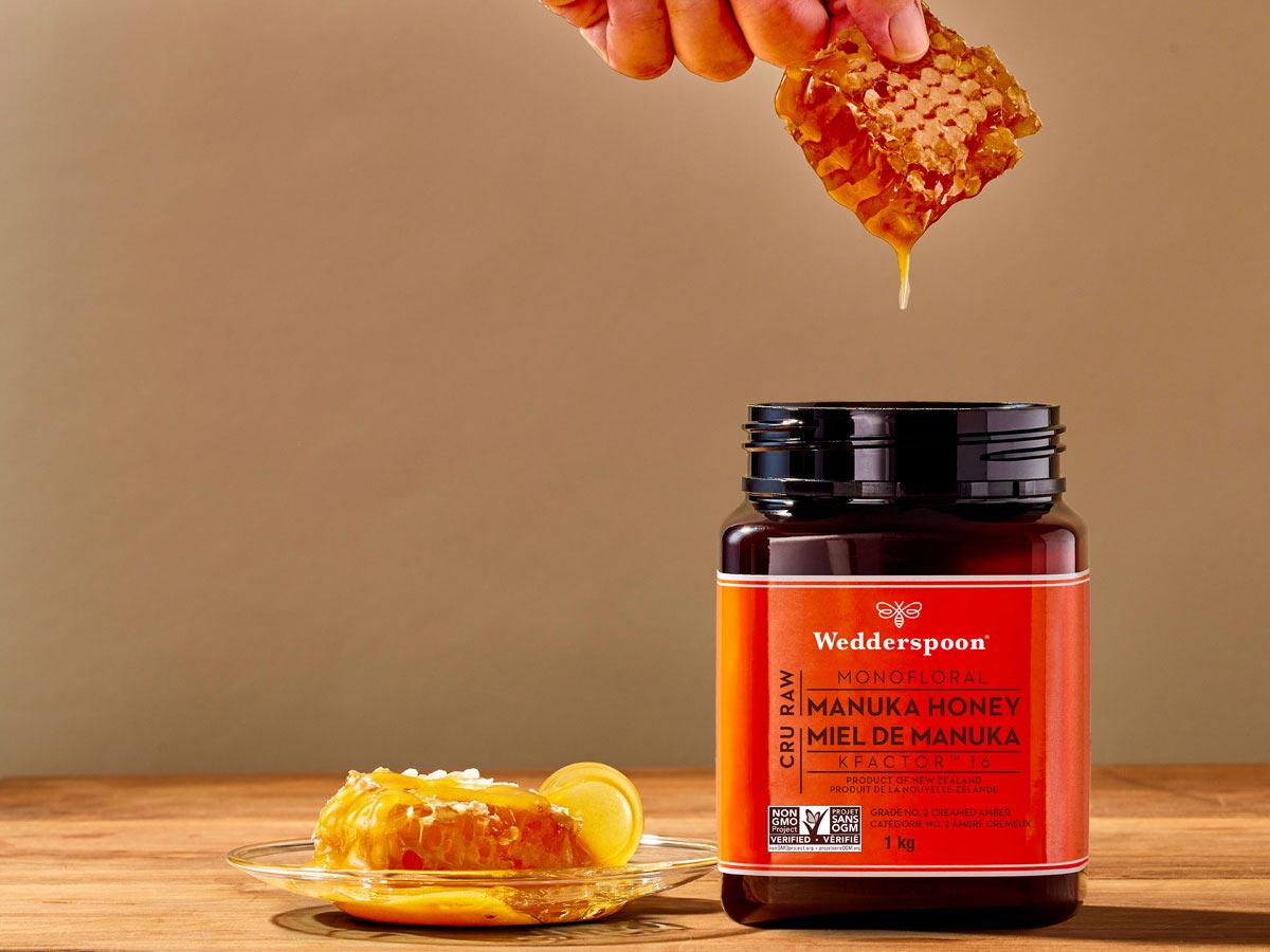 Raw Monofloral Manuka Honey KFactor 16, 500g/17.6oz