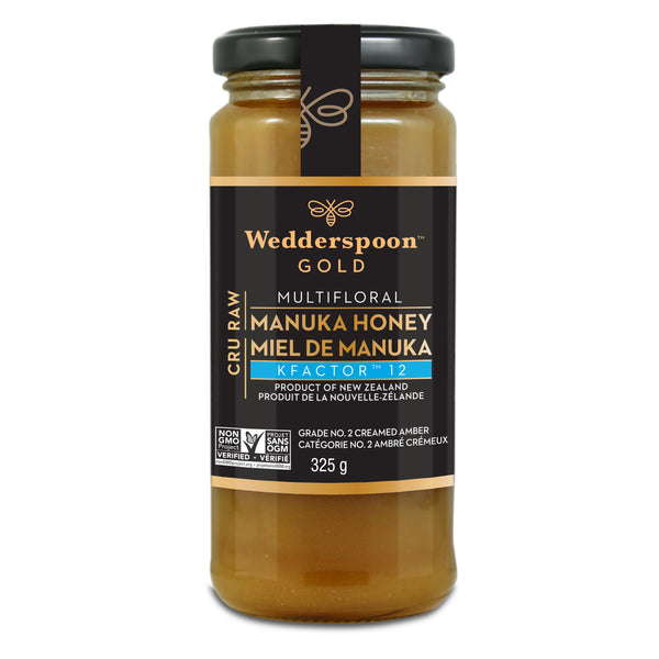 Raw Multifloral Manuka Honey KFactor 12, 325g/11.5oz