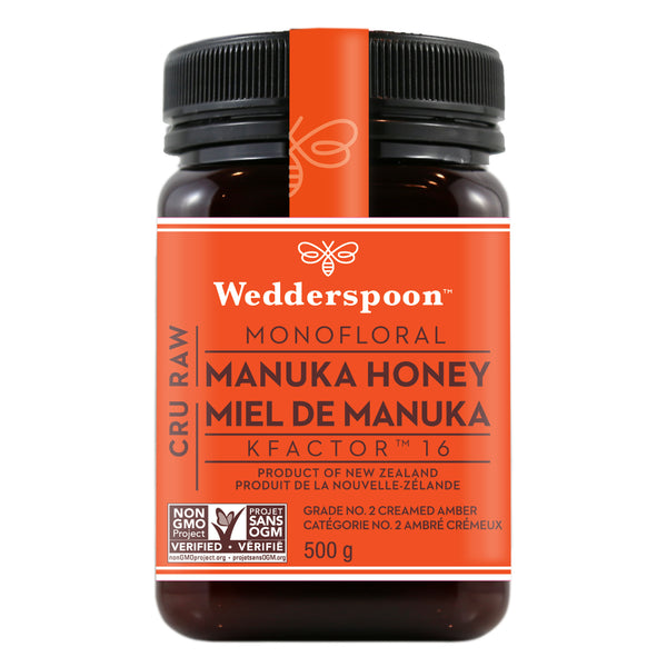 Raw Monofloral Manuka Honey KFactor 16, 500g/17.6oz