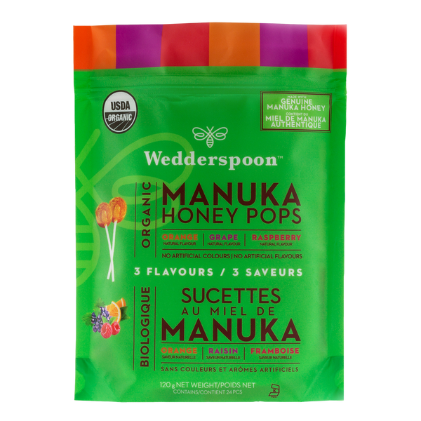 Organic Manuka Honey Pops - Variety